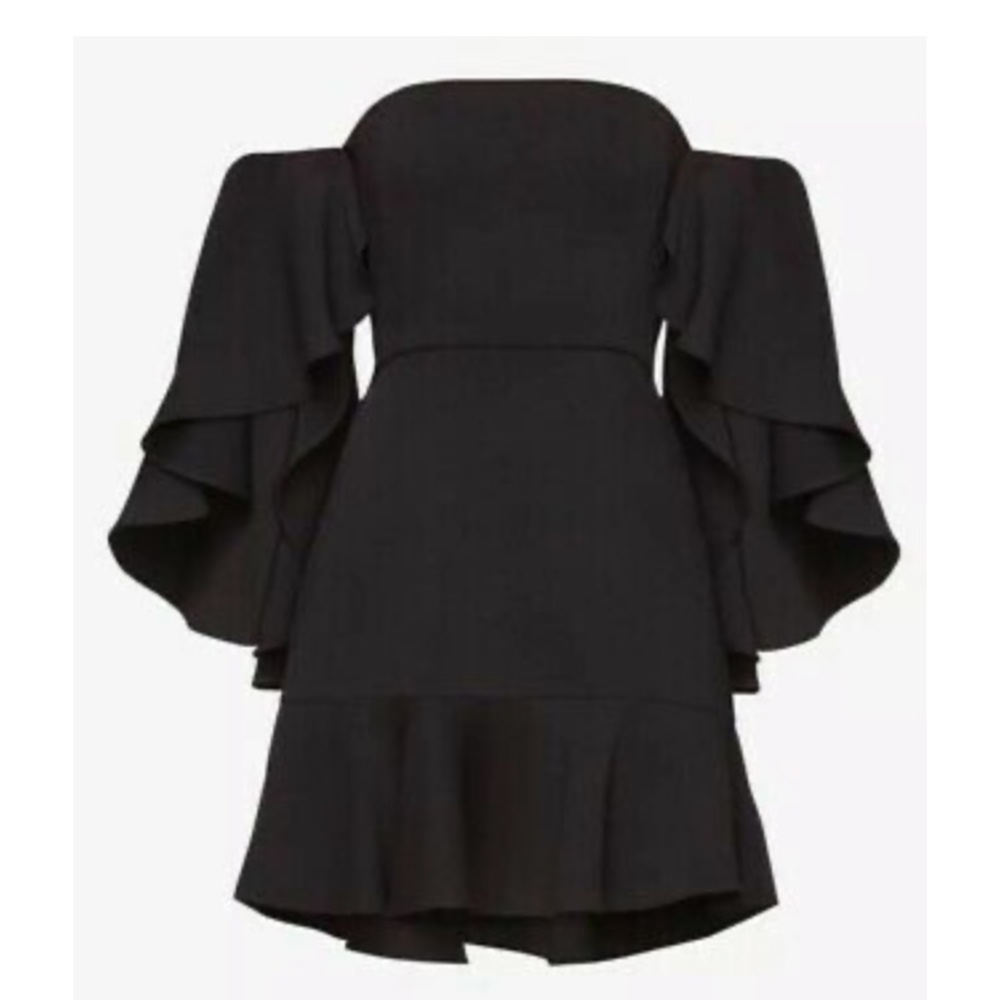 🌸Hosts Pick🌸 BCBG MaxAzria “Simone” Dress Black - Picture 5 of 6